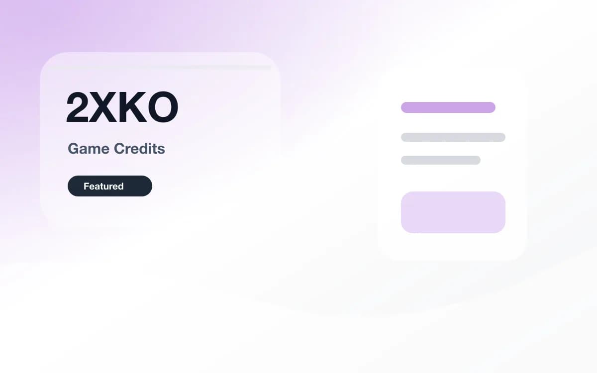 2XKO 点券 封面