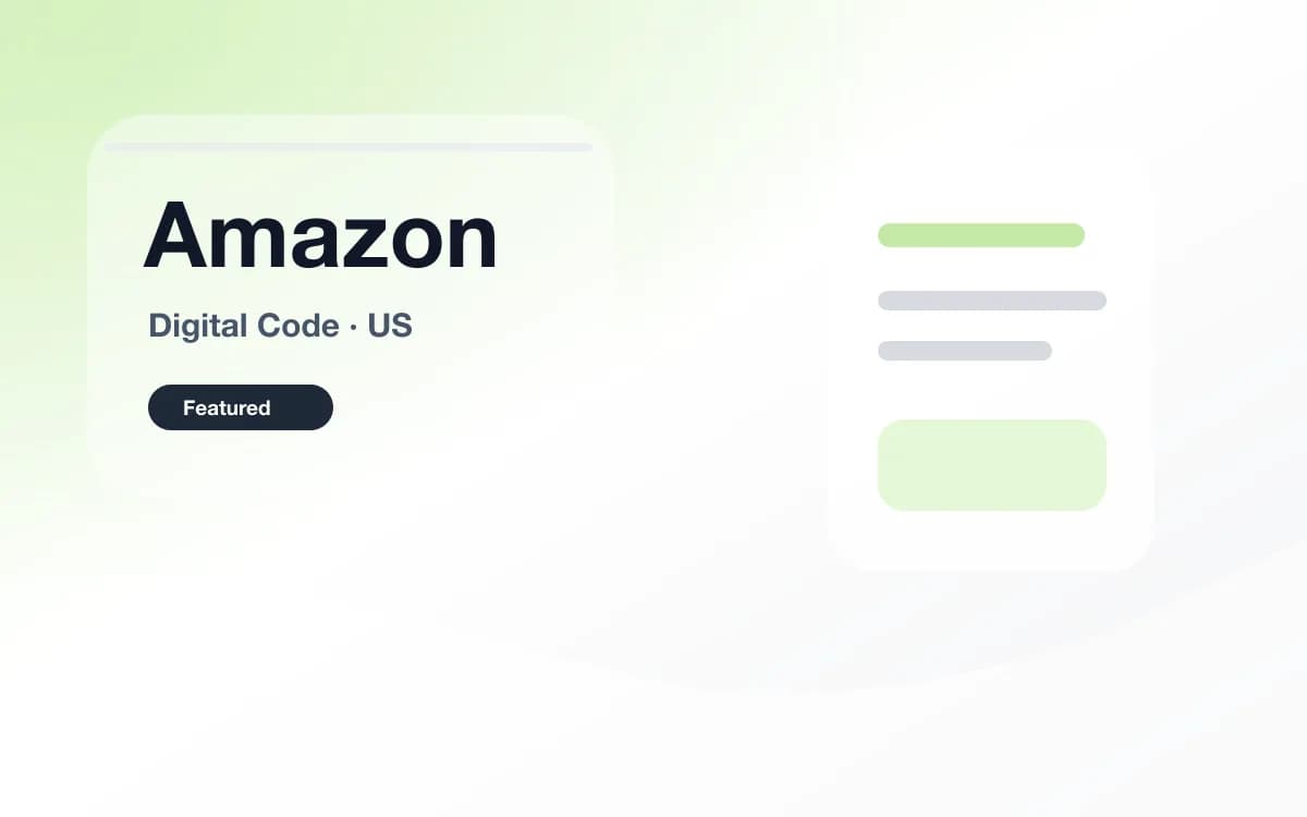 Amazon 电子兑换码（美国） 封面