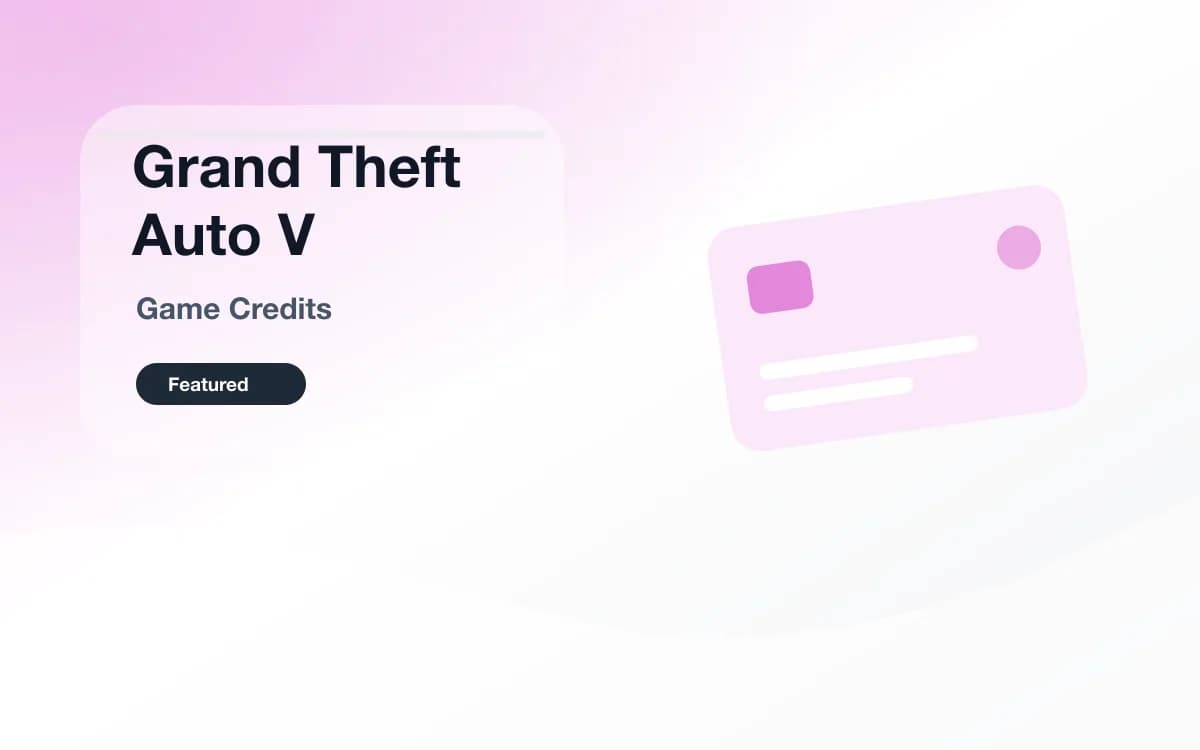 Grand Theft Auto V 游戏兑换码 封面