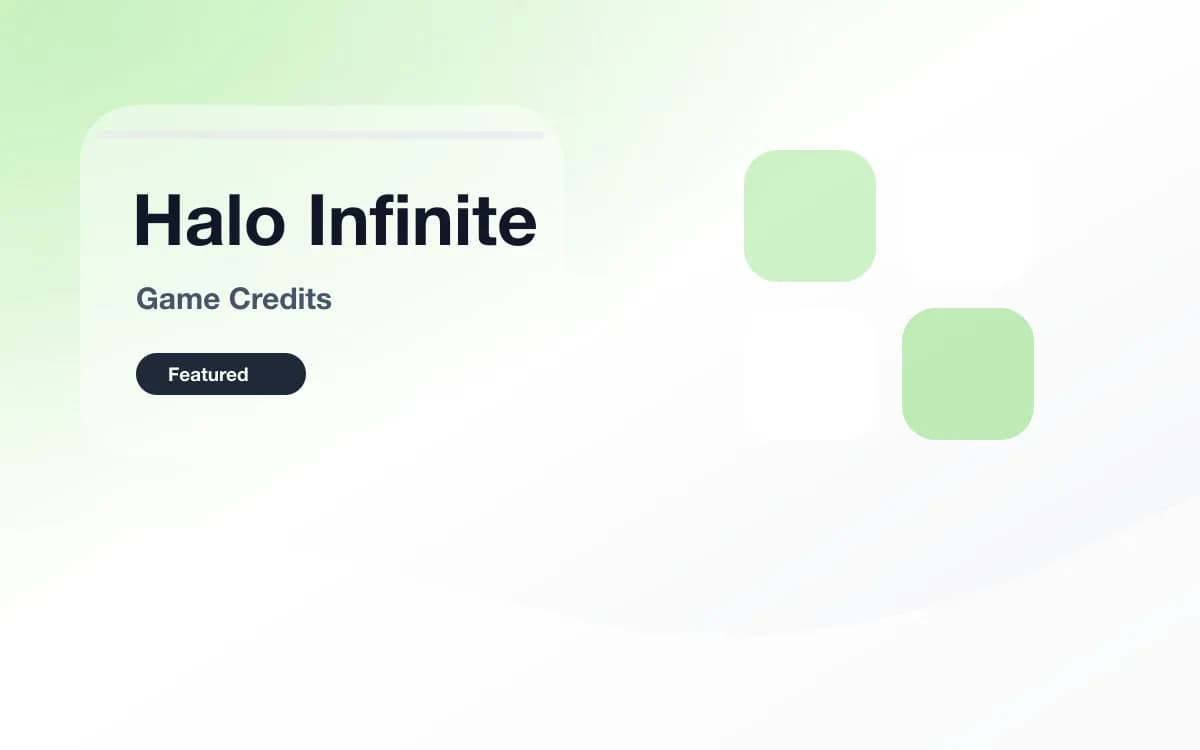 Halo Infinite 点券 封面