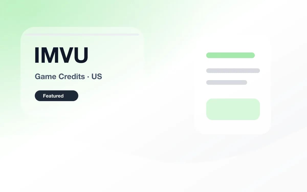 IMVU 点券（美国） 封面