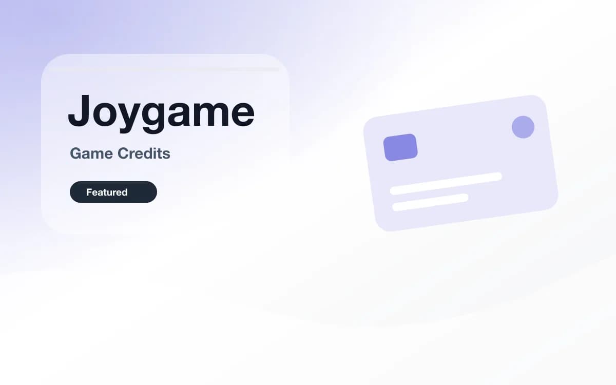 Joygame 点券 封面