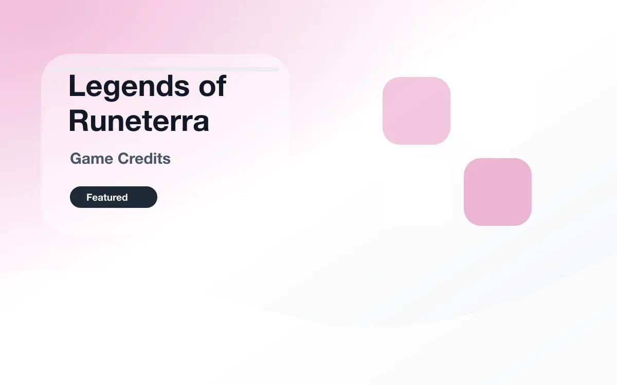 Legends of Runeterra 点券 封面