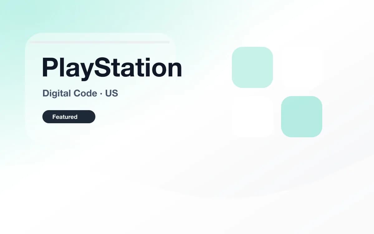 PlayStation 电子兑换码（美国） 封面
