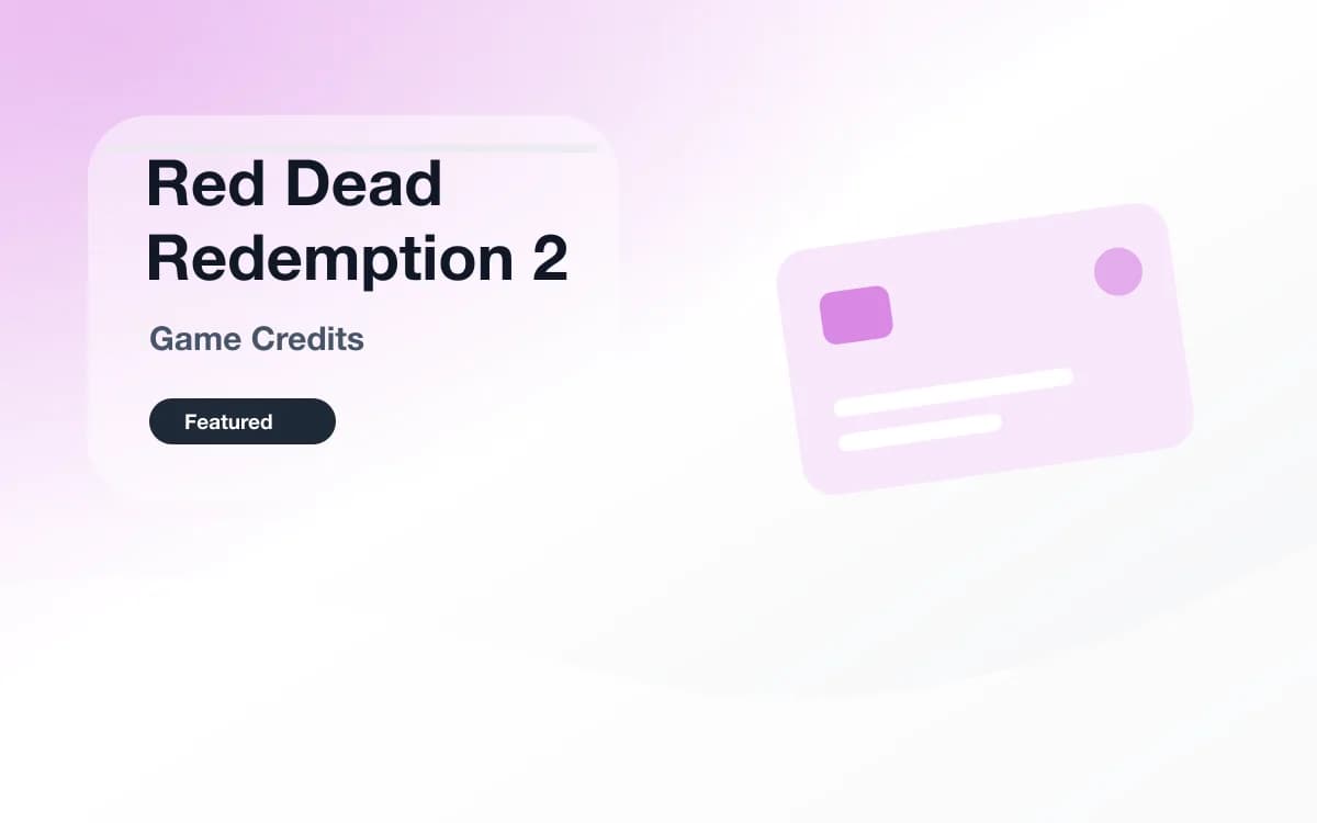 Red Dead Redemption 2 游戏兑换码 封面