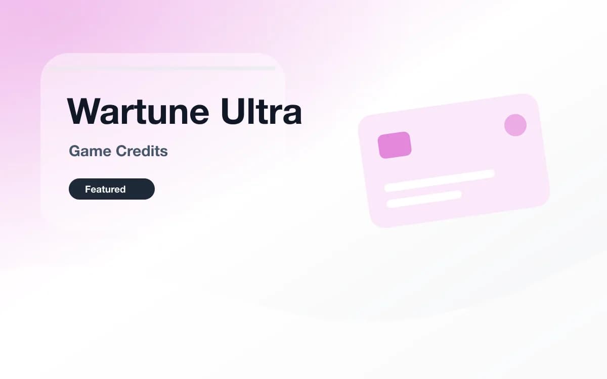 Wartune Ultra 点券 封面