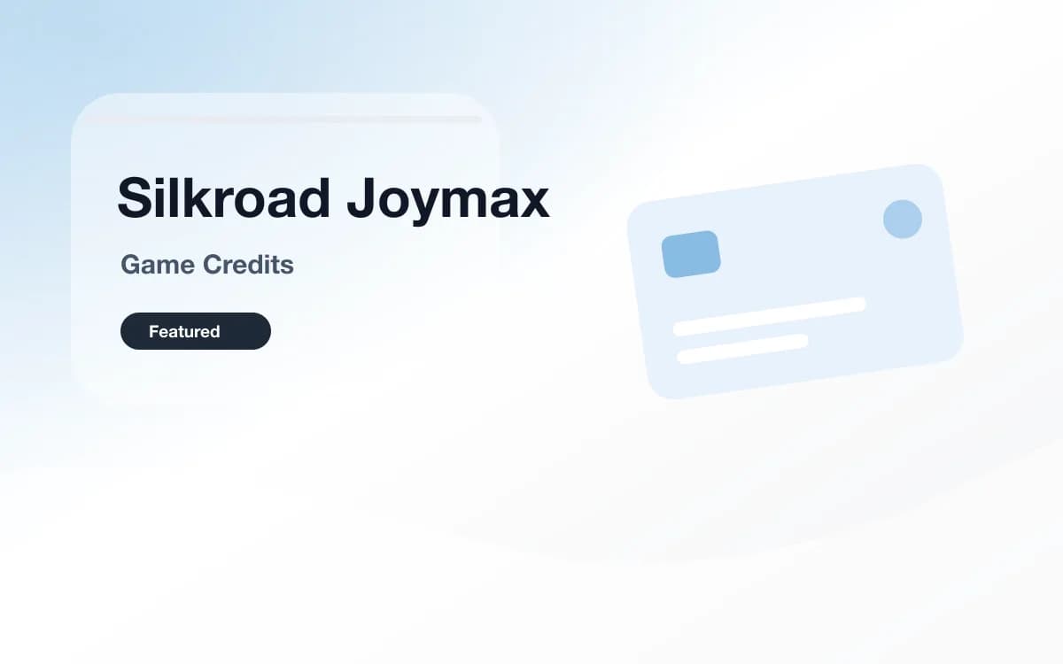 Silkroad Joymax 点券 封面