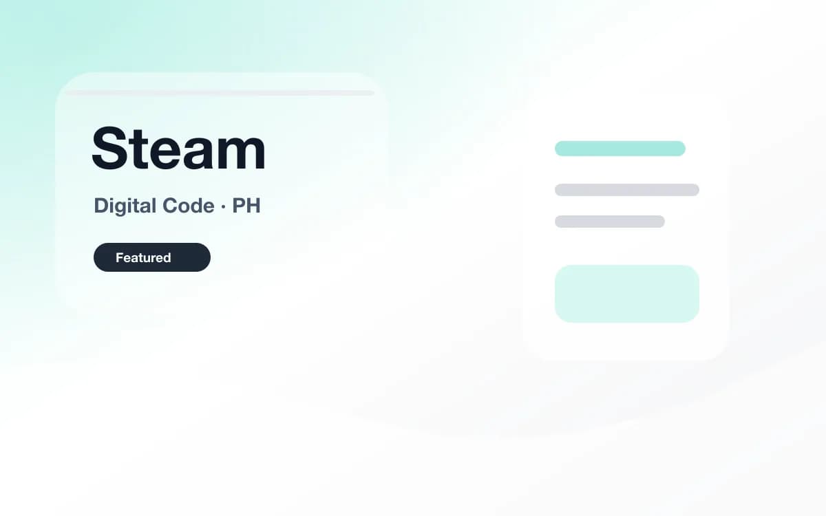 Steam 钱包充值卡(菲律宾) 封面