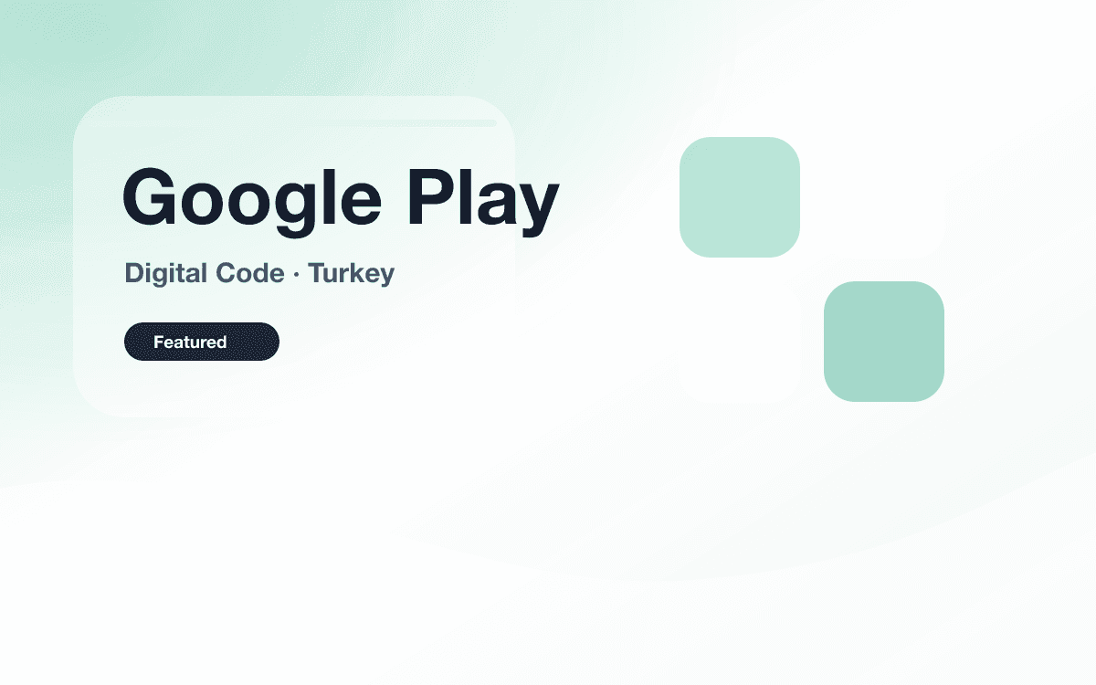 Google Play 电子兑换码(土耳其区) 封面
