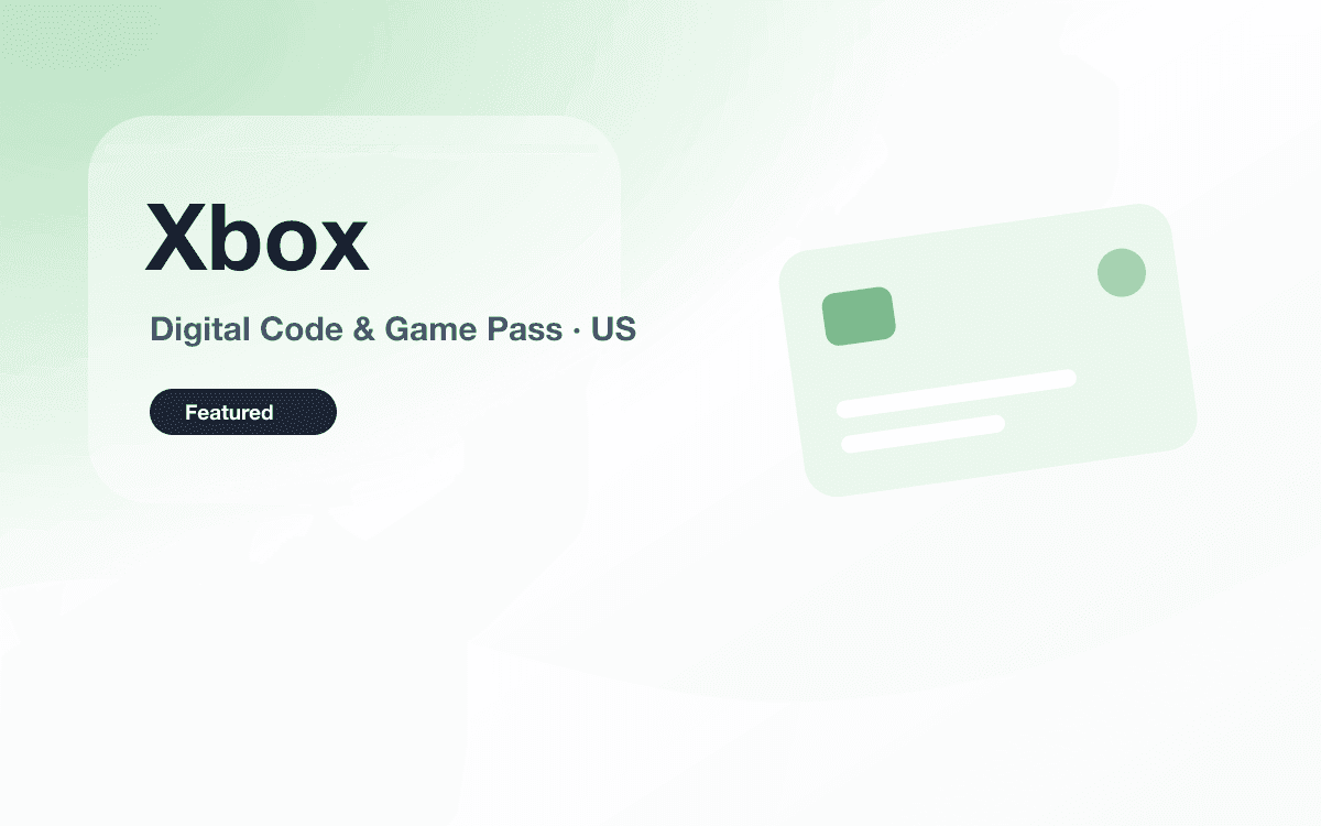 Xbox 电子兑换码与 Game Pass(美区) 封面